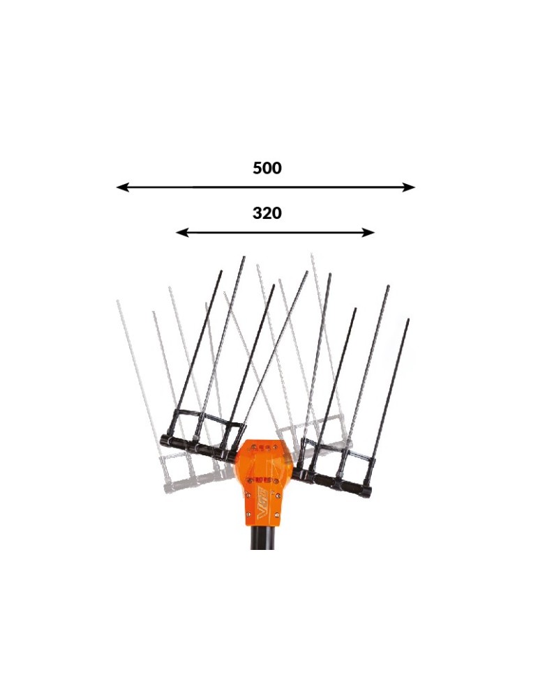 Vibreur à olives V50 télescopique