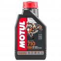 HUILE MOTEUR 2T MOTUL 710 100% SYNTHESE 1L