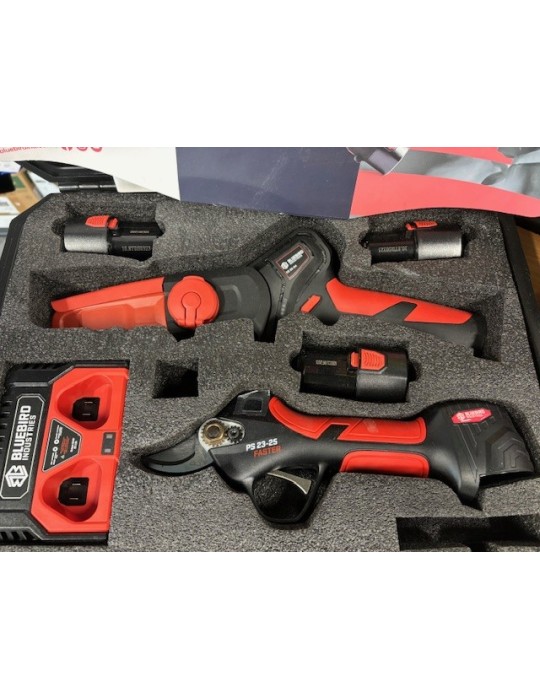 Pack scie et sécateur à batterie Blue Bird