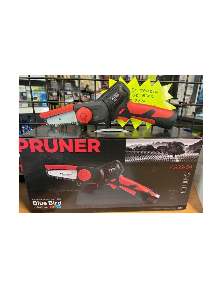 Scie de jardin à batterie Blue Bird CS22-04