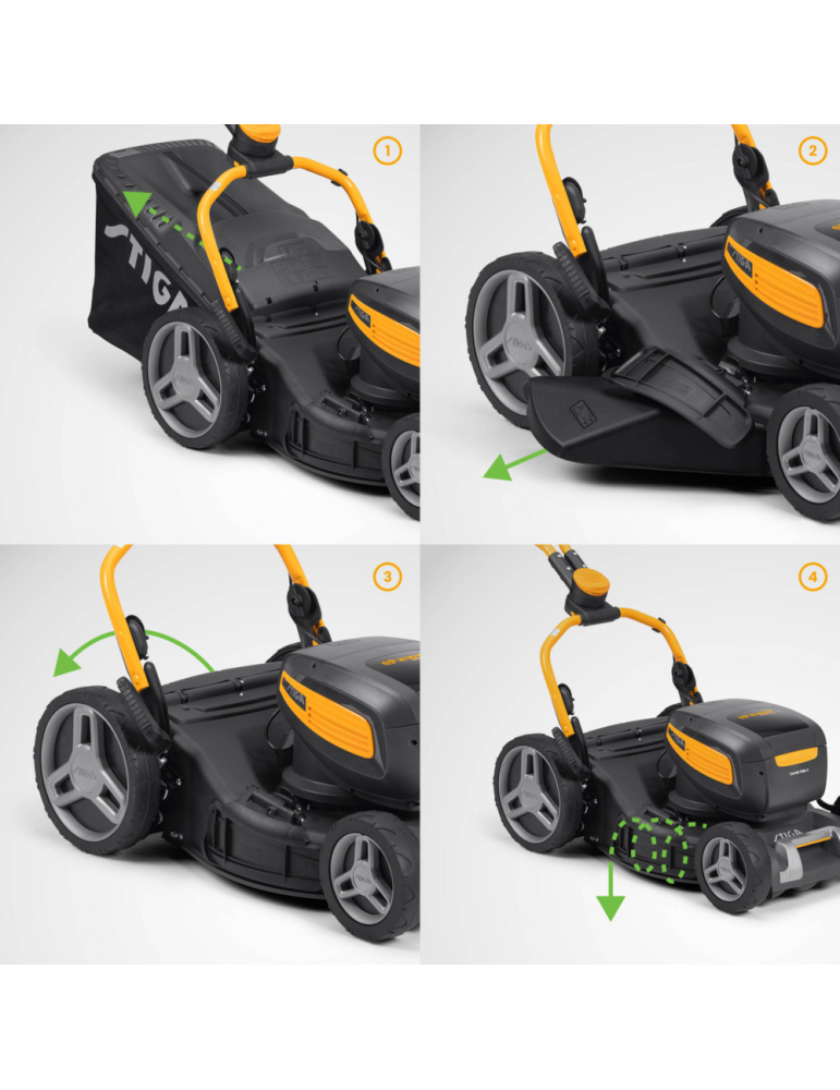 Tondeuse à batterie Stiga 748e V kit